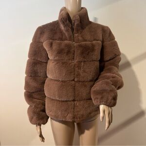 Generation Love Brown Teddy Jacket